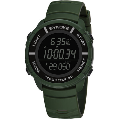 

Watch mens LED electronic watch count time sports student mens table multi-function running table