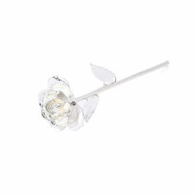 

DAYA Gifts for Women Long Stem Dipped 24k Gold Rose in Gift Box with Clear Display Stand Best Gift for ValentinesMothersAnniver