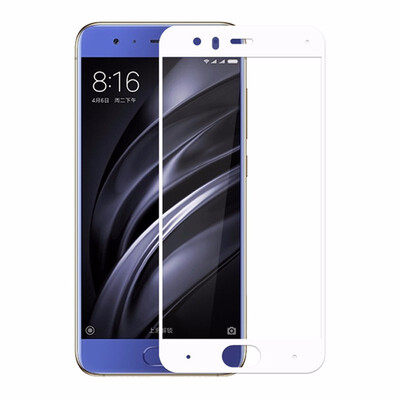 

Goowiiz Phone Glass Film For Xiaomi Mi 6 Full Curved Screen Protector Tempered Glass Protective