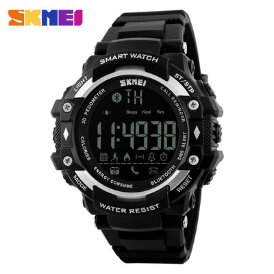 

SKMEI Smart watch mens outdoor sports watch Pedometer calories Bluetooth fitness tracker 50 m Waterproof wrist watch 1226