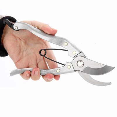

High Hardness Of Manganese Steel Garden tools Pruning Shears With Spring Safety Buckle Garden Grafting Tools Branch Scissors