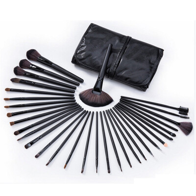 

MyMei Pro 32 PCS Makeup Brush Set Cosmetic Brushes Make up Tool Kit Pouch Bag