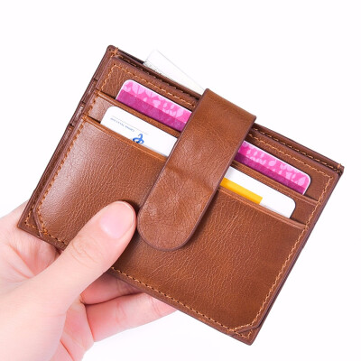 

Europe&the United States fashion mens card bag Mini Mini Wallet multi card zero wallet