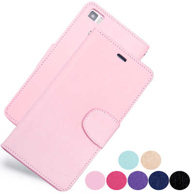 

Xiaomi 3 Mooncase Silk and Maple Flip Folio PU Leather Case For Xiaomi 3