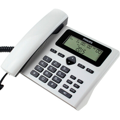 

Philips (PHILIPS) CORD022 Caller ID phone free battery holder office home fashion selection (black