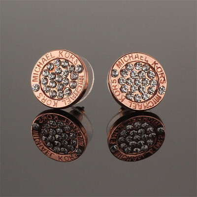

Elegant Gold Silver Crystal Stud Earrings Women Girls Lady Charm Jewelry