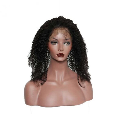 

360 Lace Frontal Closure Mongolian Afro Kinky Curly Pre Plucked Natural Hairline With Baby Hair Dolago