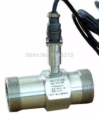 

Liquid Turbine Flow Meter Tester Sensor Transmitter LWGY-15 Threaded Connections 5V-12V Flowmeter Counter Indicator DN15