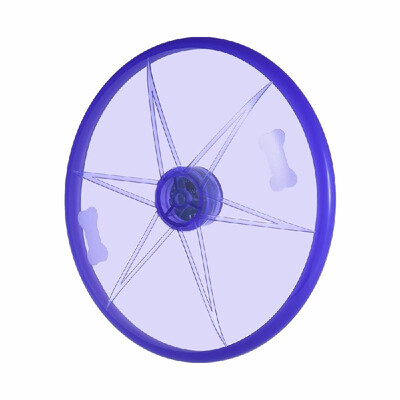 

Flyer Floating Disc Flying Disk Pet Dog Toy 15cm 6in with LED Light for Outdoors Indoors Interactive Games
