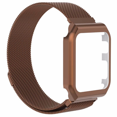 

Milanese Loop Strap Stainless Steel band For Apple Watch 42mm 38mm wristband Link Bracelet iwatch series 123 with metal case