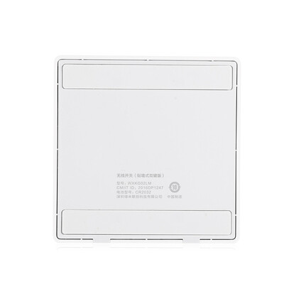 

Xiaomi WXKG02LM Aqara Smart Light Switch Wireless Version Double Key Can be used as a key doorbell Portabl