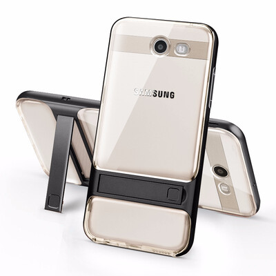 

Goowiiz Phone Case For Samsung Galaxy J3 2017 USJ5 2017 USJ7 2017 US Fashion Slim Silicone TPU PC Hard Bracket
