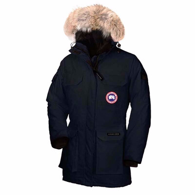 

Women Winter Warm Goose Womens Expedition Parka Heavyweight Overcoat PBI Goose Down Feather Jacket Big Coyote Fur Collar for Lady