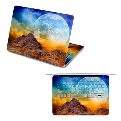 

GEEKIDMacbook Pro 13 decal front sticker moon macbook keyboard sticker full decal top sticker