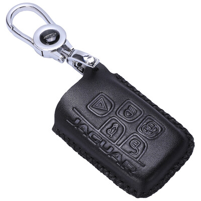

KING ETING Jaguar key bag leather key set car key ring passion red