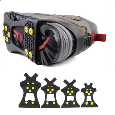 

Cleats Over Shoes Studded Snow Grips Ice Grips Anti Slip Snow Shoes Crampons Size