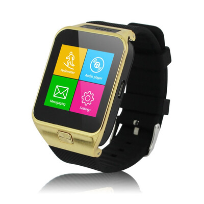 

Elegance Dual Mode Smart Watch Phone with SIM Card Mode Bluetooth Mode TF Card Slot Camera Music Player Pedometer Compatible with Android Smartphne&iPhone
