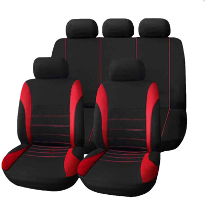 

T21620 Universal Car Seat Cover 9 Set Full Seat Covers for Crossovers Sedans Durable&practical