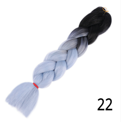 

Jumbo Ombre Braids Braiding Hair Extension 24inch 100gPack Purple Pink Blonde Wigs For Women Synthetic Crochet Hair Extensions