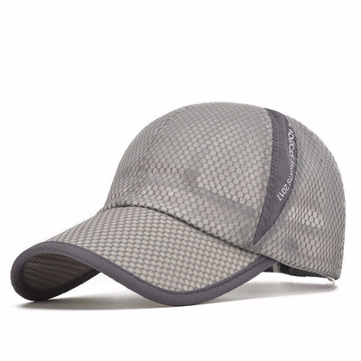 

New summer hat ladies sunscreen men&39s baseball net cap Korean outdoor sports cap