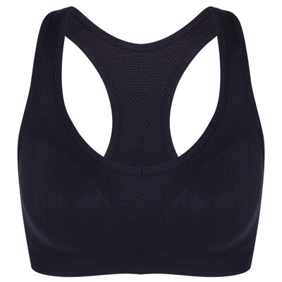 

Лидс спортивный нижнее белье жилет стиль стальной свободной тонкой работает работает анти-шок йога сна микро-собрать бюстгальтер бюстгальтер спортивный черный черный L