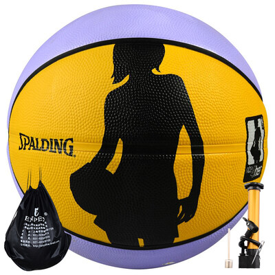 

Spalding Spalding 73-303 Rubber Material No. 6 Ball Woman with Basketball
