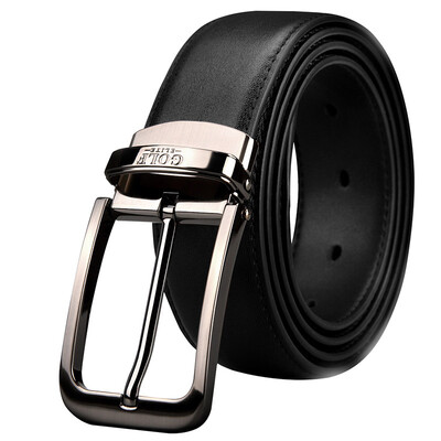 

Golf GOLF мужской ремень простой износ моды кожаный ремень коричневый пояс P489814