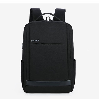 

Men Double Shoulder Bag Female Middle School Students Leisure Travel Backpack Business Computer Bag USB Smart Charging