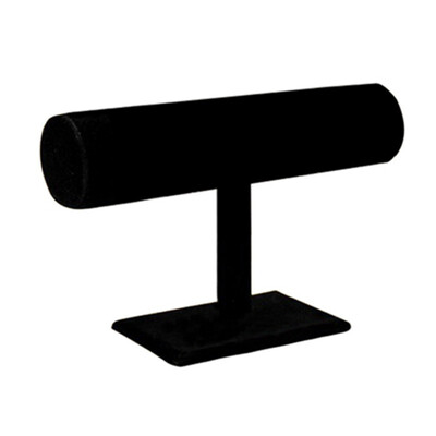 

UpperX T-shaped velvet display unit for bracelets&watches Black