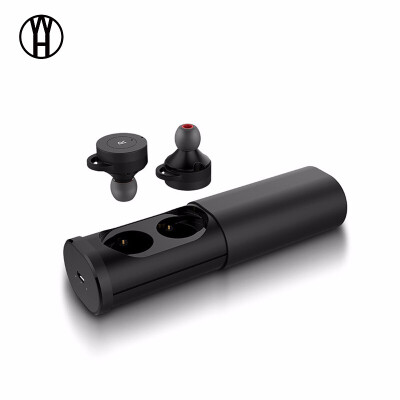 

WH Mini Wireless Bluetooth earphone portable Sport headphone Handsfree Stereo music earbud with Mic Power bank for mobile phone