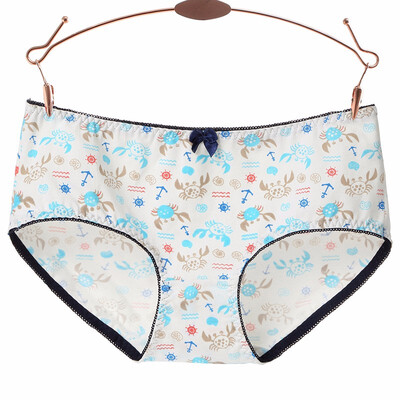 

Womens Underwear 4-Pack Mid-rise&High-rise Soft Cotton Panties