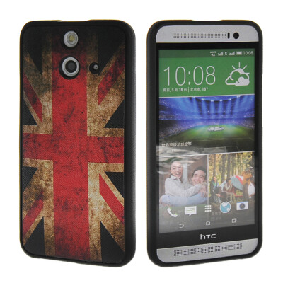 

MOONCASE Cute Pattern Soft Flexible Silicone Gel TPU Skin Shell Back ЧЕХОЛ ДЛЯ HTC One E8