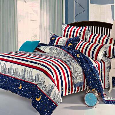 

Fashion Bedding Set 1*Bed Sheet 1*Duvet Cover 2*Pillowcases