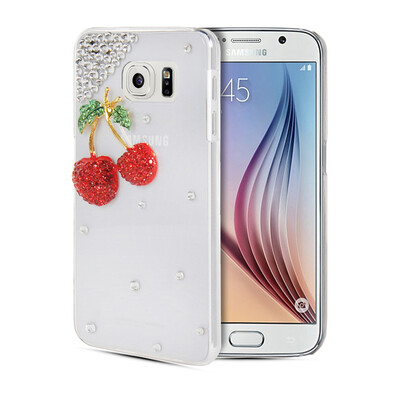 

MOONCASE Роскошный Кристалл Bling горный хрусталь жесткого пластика задняя Резина Оболочка чехол для Samsung Galaxy S6 G9200