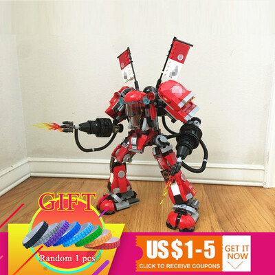 

06052 1010PCS Super Hero Marvel Hulkbuster set Educational Building Blocks Compatible with 70615 Toys for Children gifts lepin