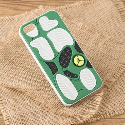 

MITI Новое прибытие 3D Иордания подошва ПВХ Резиновые Jumpman 8 Шаблоны телефон случаях задняя крышка для Iphone 5 5S Бесплатная доставка