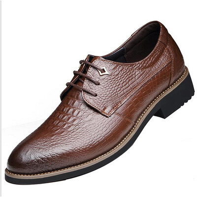 

Mens Business Leather Shoes Lace Up Smart Casual Dress Office Wedding Shoes