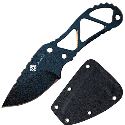 

HX OUTDOORS Steel high hardness straight knife field survival knife self-defense portable tool