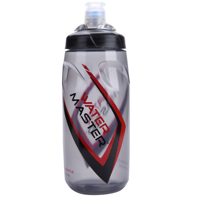 

Cavalry even WATER MASTER bicycle riding sports bottle water bottle water bottle insulation running rock climbing outdoor travel mountain road folding car kettle gray black red 620ML
