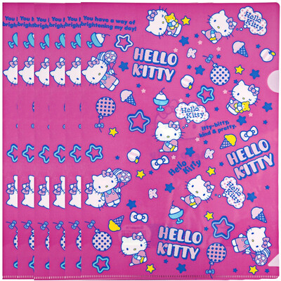 

GuangBo 6 installed -type A4 folder / folder / file kit Hello Kitty KT88085