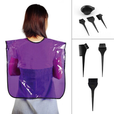 

4pcs Salon Hair Dye Set Kit Hair Color Brush Comb Mixing Bowl Tint Tool Black