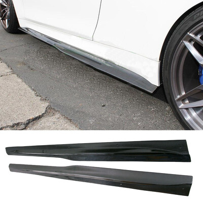 

P Style Carbon fiber Side skirts 1Pair Fit For BMW F82 F83 M4