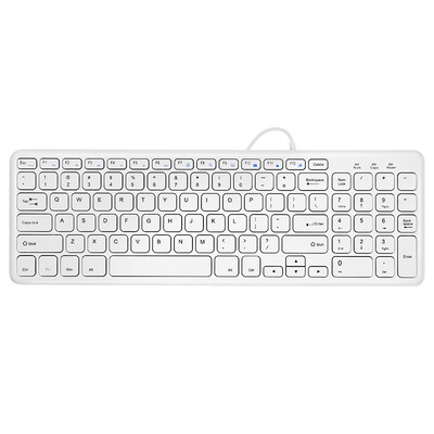 

BOW HW156S-A Mute Ultra-Thin USB Wired Keyboard for OfficeGame
