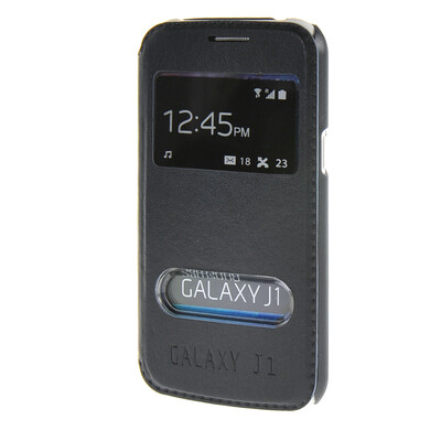 

MOONCASE Samsung Galaxy J1 чехол для View Leather Flip Pouch Bracket Back Cover Sapphire