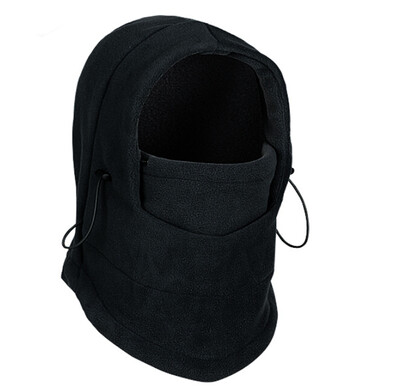 

MyMei 1pcs Thermal Fleece Balaclava Hood Police Swat Ski Bike Wind Winter Stopper Face Mask 270322-270323