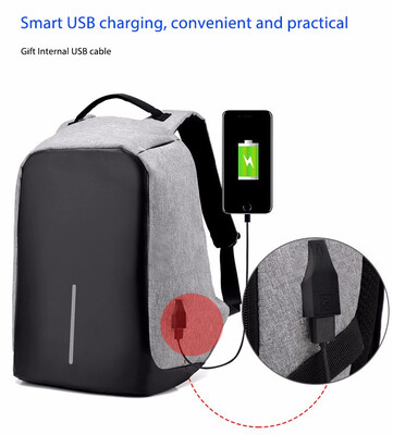 

Third Generation USB Charge Anti Theft Backpack Men 15inch Laptop Backpacks Fashion Travel School Bags Bagpack sac a dos mochila