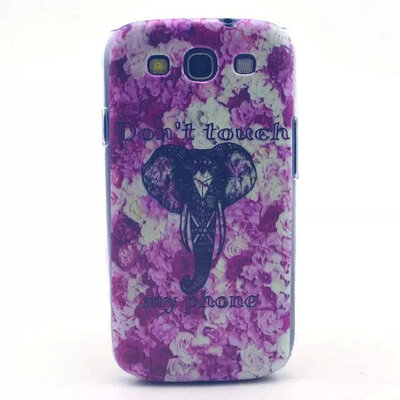 

MITI cute comics Design hard transparent clear Skin Cover Case for samsung galaxy s3
