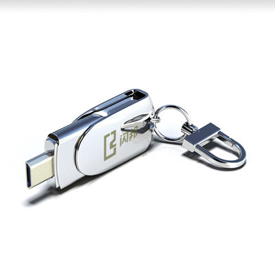 

High speed mobile phone u disk 8g 16g 32g 64g metal Android computer dual-use oem USB flash drive U disk customization