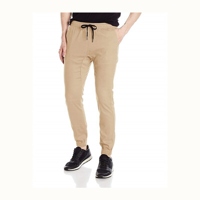 

Mens casual slim soft twill jogging pants