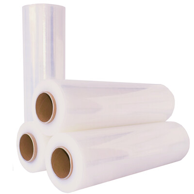 

Fuxing FX538 Stretch film packaging film packaging film PE self-adhesive stretch film industrial plastic wrap waterproof packaging film width 50cm 350 meters 25kgx4 package